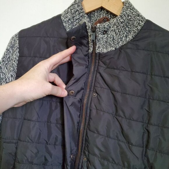 Rare~ Roots Gray Quilted Women's Jacket - Picture 7 of 16